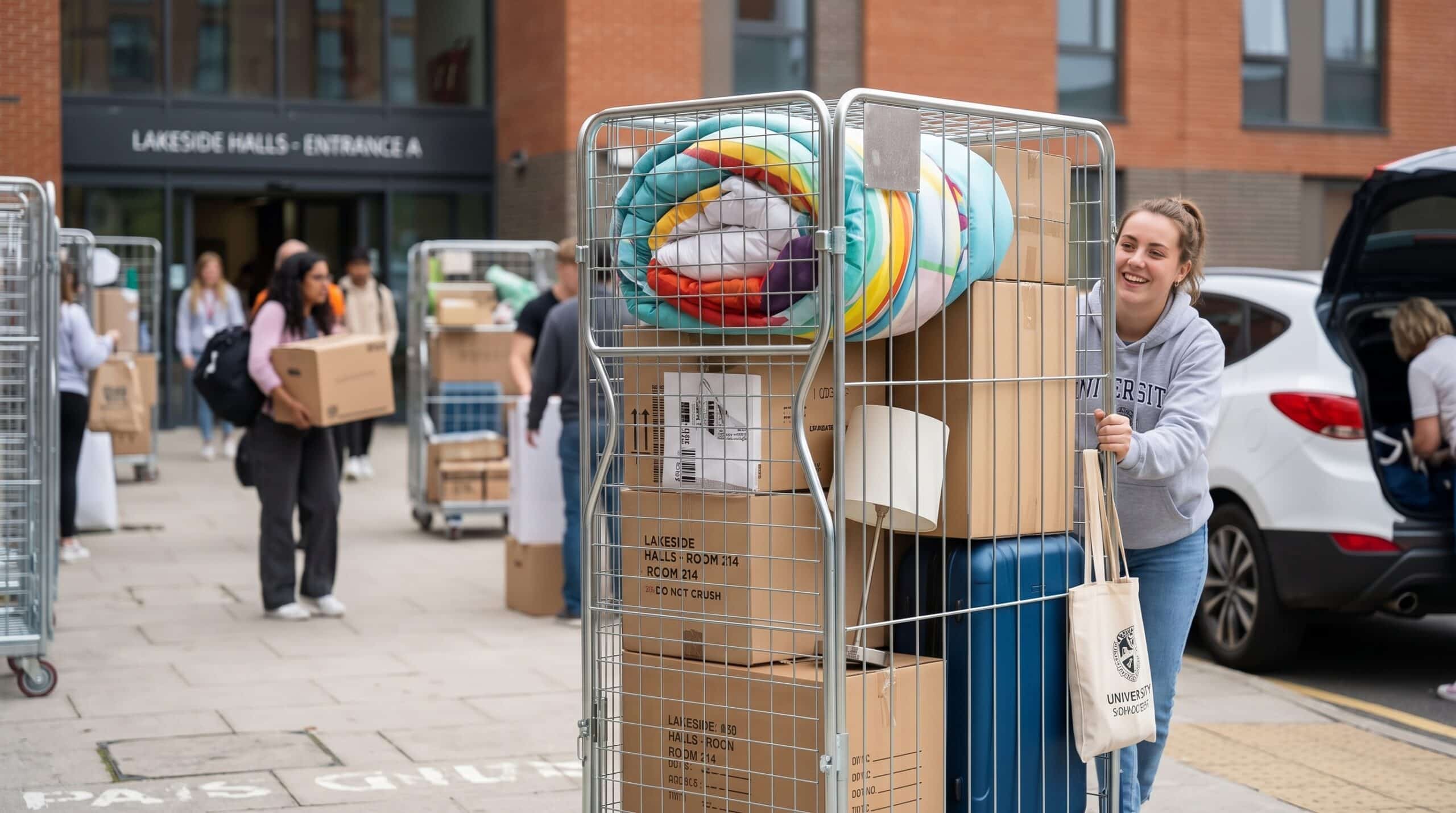 University Move-In Logistics